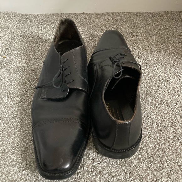 Adam Derrick To Boot New York Black Oxford Cap Toe Dress Shoe main image 8